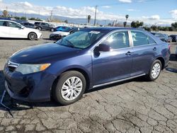 Salvage cars for sale at Colton, CA auction: 2014 Toyota Camry L