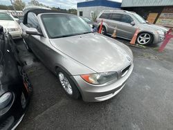 BMW 128 i salvage cars for sale: 2008 BMW 128 I