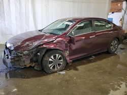 Salvage cars for sale from Copart Ebensburg, PA: 2013 Honda Accord LX