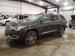 Salvage cars for sale at Avon, MN auction: 2018 GMC Acadia Denali