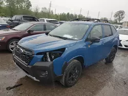 Salvage cars for sale at Bridgeton, MO auction: 2023 Subaru Forester Wilderness