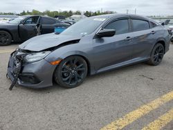 Salvage cars for sale at Pennsburg, PA auction: 2020 Honda Civic Sport
