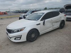 Salvage cars for sale at Houston, TX auction: 2015 KIA Optima LX