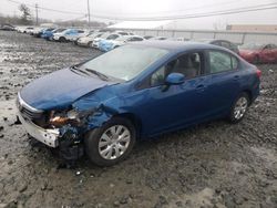 Salvage cars for sale at Windsor, NJ auction: 2012 Honda Civic LX