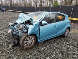 Salvage cars for sale at Waldorf, MD auction: 2014 Toyota Prius C