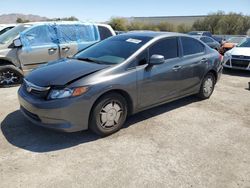 Honda salvage cars for sale: 2012 Honda Civic HF