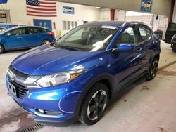 Salvage cars for sale at Angola, NY auction: 2018 Honda HR-V EXL