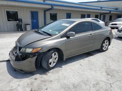 Honda salvage cars for sale: 2007 Honda Civic EX