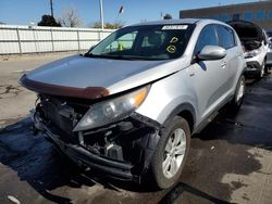 Salvage cars for sale at Littleton, CO auction: 2012 KIA Sportage LX