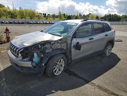 Salvage cars for sale at Portland, OR auction: 2016 Jeep Cherokee Sport