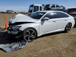 Salvage cars for sale from Copart Brighton, CO: 2018 Honda Accord Sport