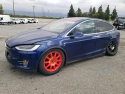 Salvage cars for sale at Rancho Cucamonga, CA auction: 2017 Tesla Model X