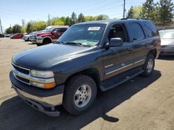 Salvage cars for sale from Copart Denver, CO: 2003 Chevrolet Tahoe K1500