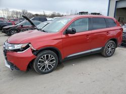 Mitsubishi Outlander salvage cars for sale: 2018 Mitsubishi Outlander SE