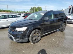 Salvage cars for sale at auction: 2018 Dodge Journey Crossroad