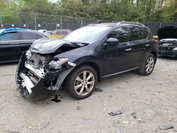 Salvage cars for sale at Waldorf, MD auction: 2012 Nissan Murano S