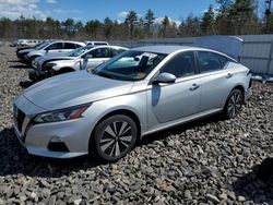 Salvage cars for sale at Windham, ME auction: 2021 Nissan Altima SV