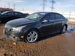 Salvage cars for sale at Elgin, IL auction: 2014 Chevrolet Cruze LTZ