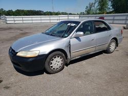 Salvage cars for sale at Dunn, NC auction: 2001 Honda Accord LX