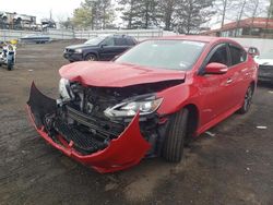 Carros salvage a la venta en subasta: 2016 Nissan Sentra S