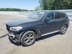 Salvage cars for sale from Copart Dunn, NC: 2021 BMW X3 XDRIVE30I
