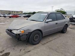 Salvage cars for sale at Wilmer, TX auction: 1998 Toyota Corolla VE