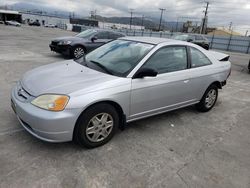 Salvage cars for sale at Sun Valley, CA auction: 2003 Honda Civic LX