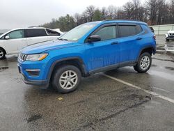 Salvage cars for sale from Copart Brookhaven, NY: 2018 Jeep Compass Sport
