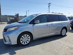 Salvage cars for sale at Los Angeles, CA auction: 2011 Toyota Sienna XLE