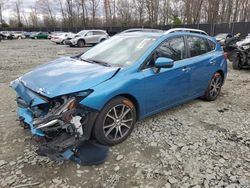 Subaru salvage cars for sale: 2019 Subaru Impreza Limited