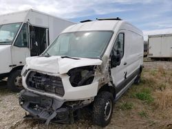 Salvage trucks for sale at Cicero, IN auction: 2015 Ford Transit T-250