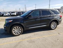 Ford salvage cars for sale: 2021 Ford Explorer Limited