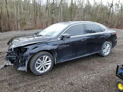 Salvage cars for sale from Copart Bowmanville, ON: 2021 Volkswagen Passat Highline