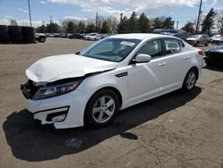 Salvage Cars with No Bids Yet For Sale at auction: 2015 KIA Optima LX