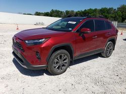 Salvage cars for sale at New Braunfels, TX auction: 2022 Toyota Rav4 Limited