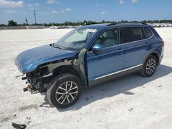 Salvage cars for sale at Arcadia, FL auction: 2020 Volkswagen Tiguan SE