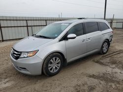 Salvage cars for sale from Copart Temple, TX: 2015 Honda Odyssey EXL