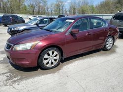 Salvage cars for sale at Ellwood City, PA auction: 2008 Honda Accord EXL