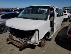 Salvage trucks for sale at Martinez, CA auction: 2007 Chevrolet Express G3500