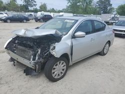 Salvage cars for sale from Copart Hampton, VA: 2018 Nissan Versa S