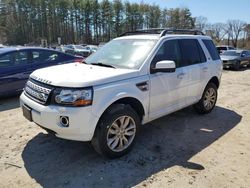 Salvage cars for sale at North Billerica, MA auction: 2013 Land Rover LR2 HSE