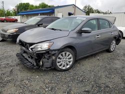 Nissan salvage cars for sale: 2017 Nissan Sentra S