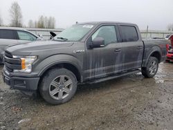 Salvage cars for sale from Copart Arlington, WA: 2018 Ford F150 Supercrew