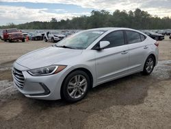 Salvage cars for sale at Harleyville, SC auction: 2017 Hyundai Elantra SE