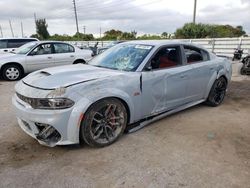 Salvage cars for sale at Miami, FL auction: 2022 Dodge Charger Scat Pack