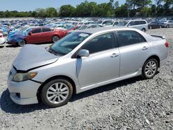 Toyota salvage cars for sale: 2009 Toyota Corolla Base