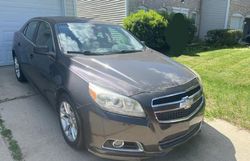 Salvage cars for sale at Dunn, NC auction: 2013 Chevrolet Malibu 2LT