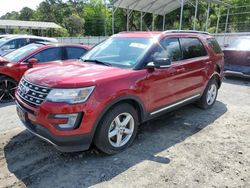 Salvage cars for sale from Copart Savannah, GA: 2016 Ford Explorer XLT