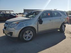 Salvage cars for sale at Wilmer, TX auction: 2015 Chevrolet Equinox LS