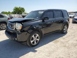 Salvage cars for sale from Copart Haslet, TX: 2015 Honda Pilot EXL